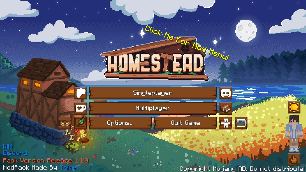 Zrzut ekranu modpacka Homestead - A Cozy Survival Experience (2/3)