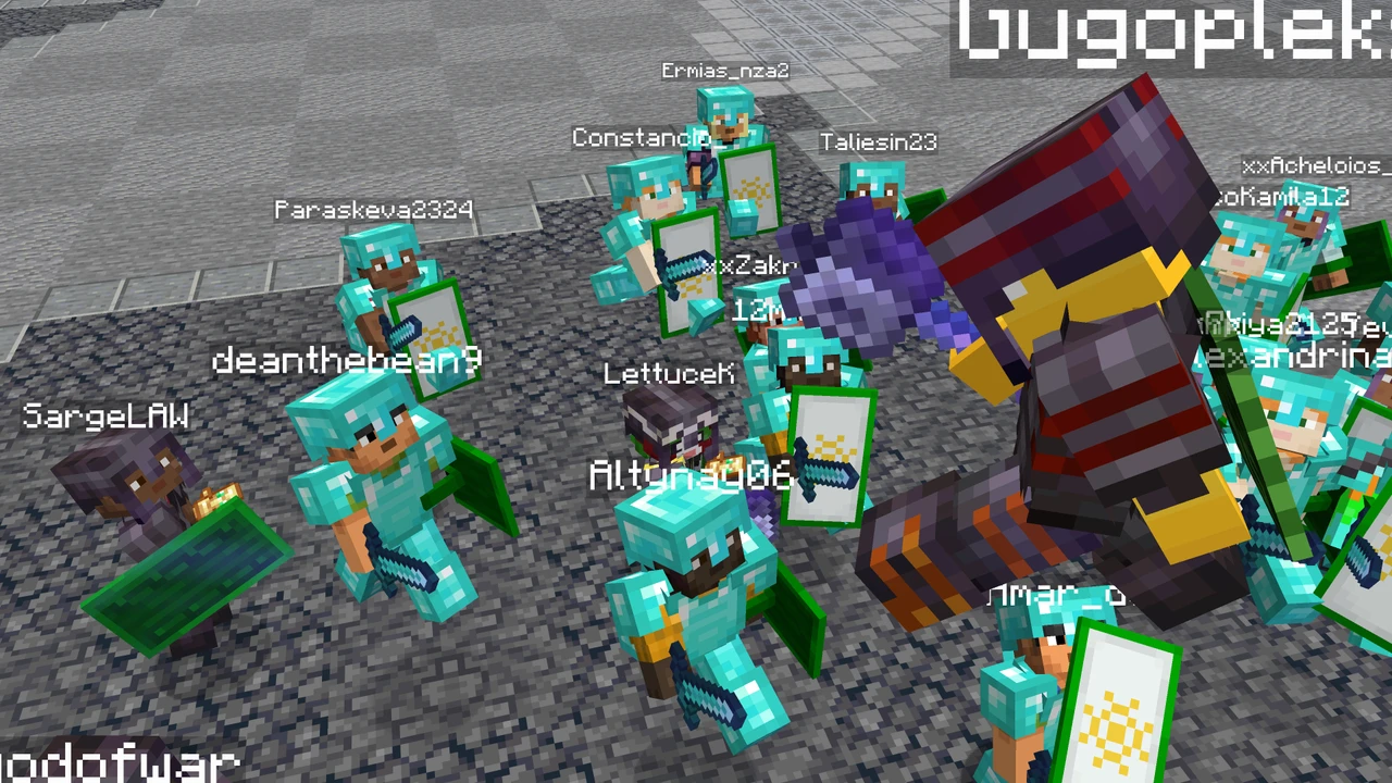 Zrzut ekranu modpacka UnstableSMP - Law Fight (3/3)