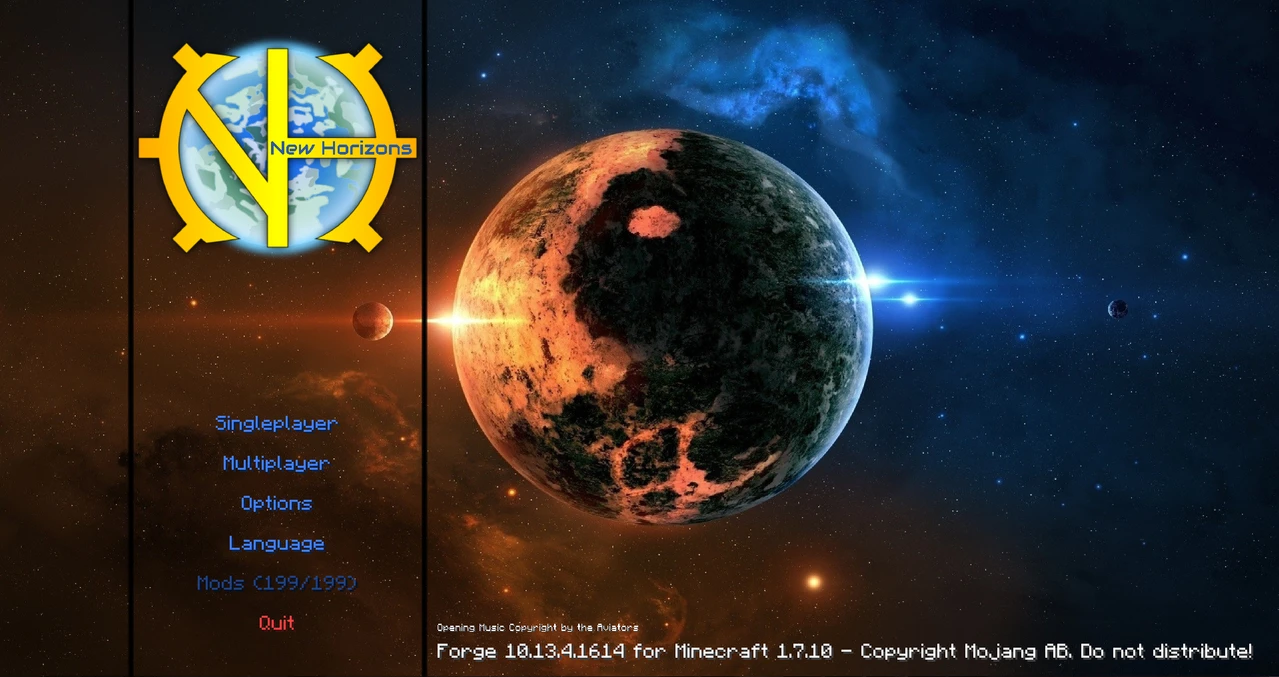 Zrzut ekranu modpacka GT New Horizons (1/1)