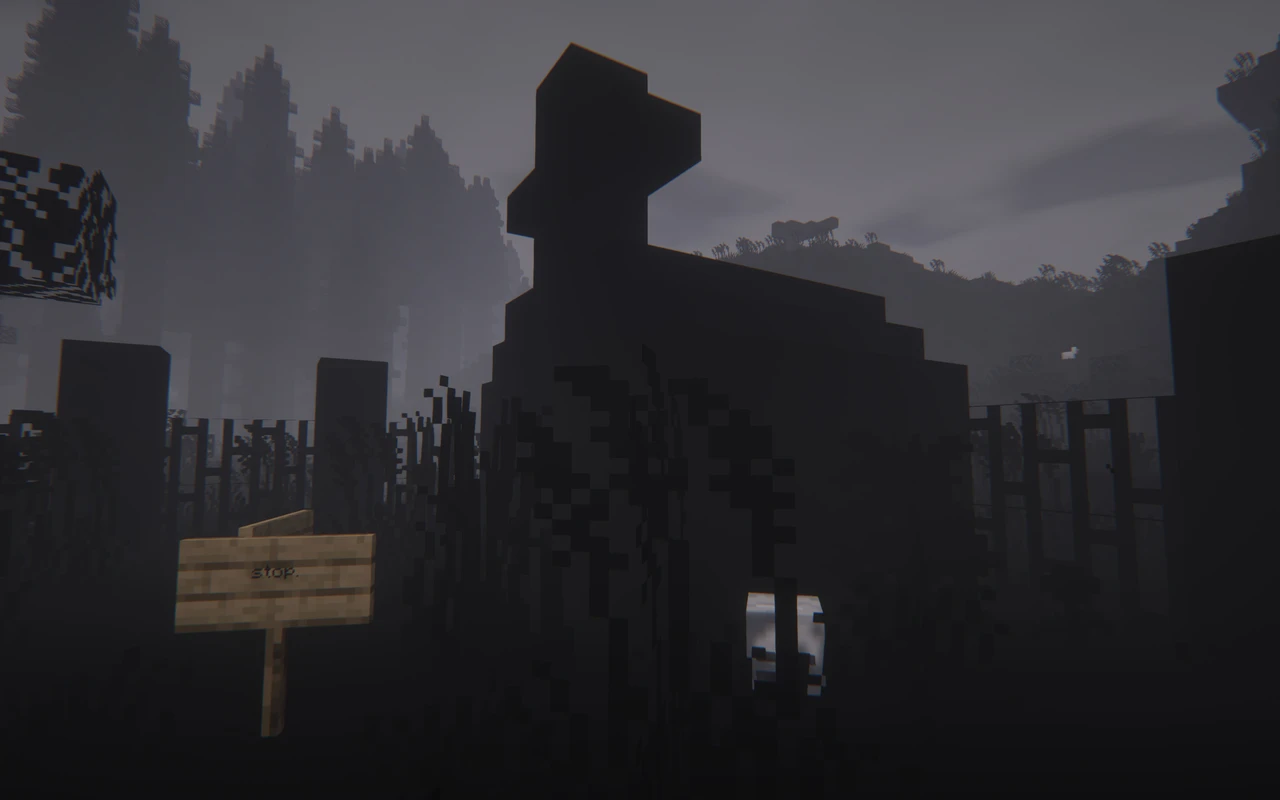 Zrzut ekranu modpacka Horrorland with Verity - Horror (Herobrine, Cave Dweller...) (2/3)