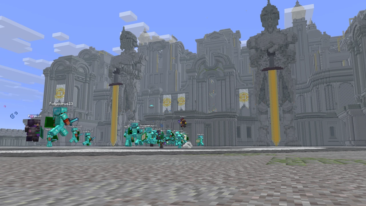 Zrzut ekranu modpacka UnstableSMP - Law Fight (2/3)