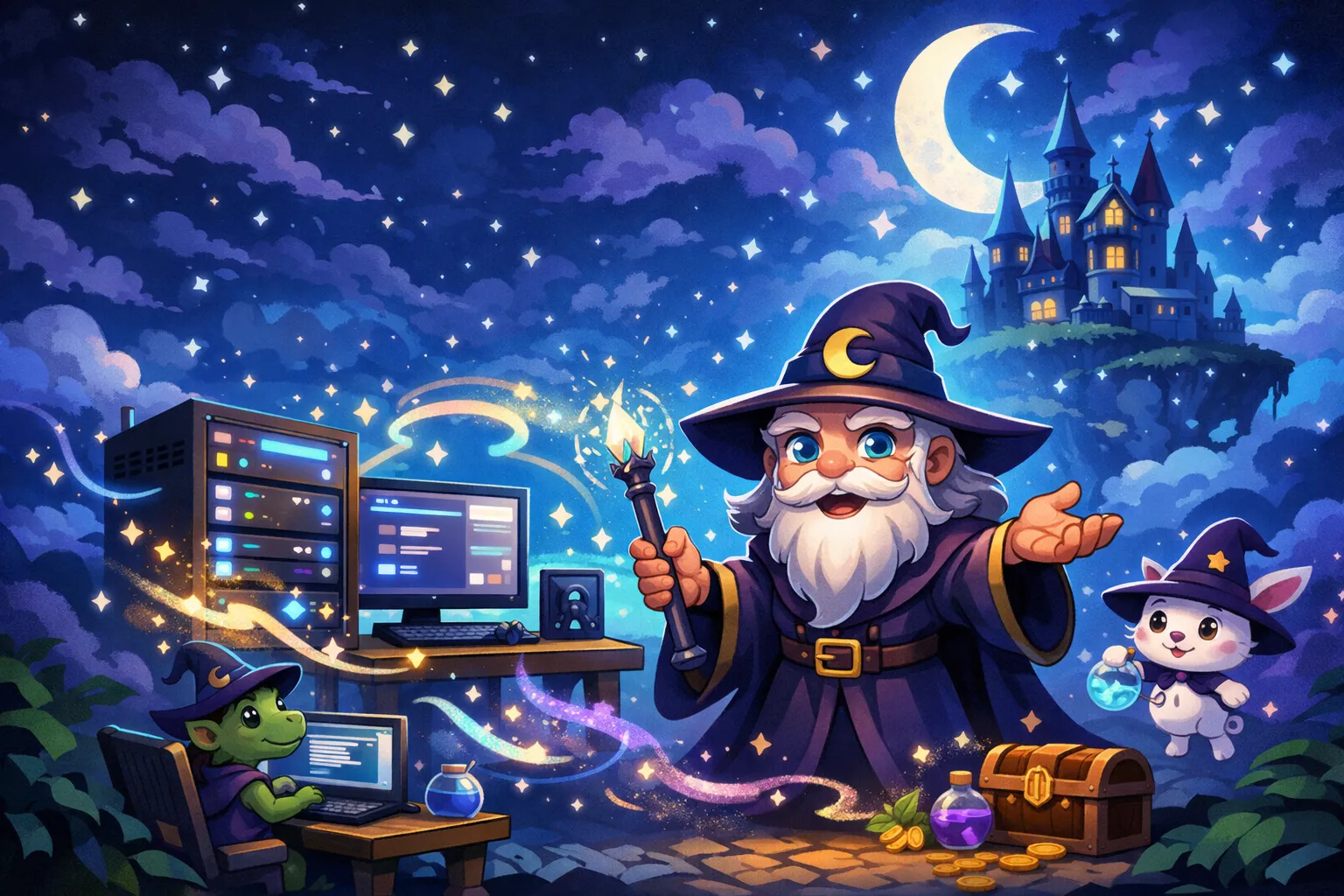 Czarodzieje z Eternyxa i magiczne serwery