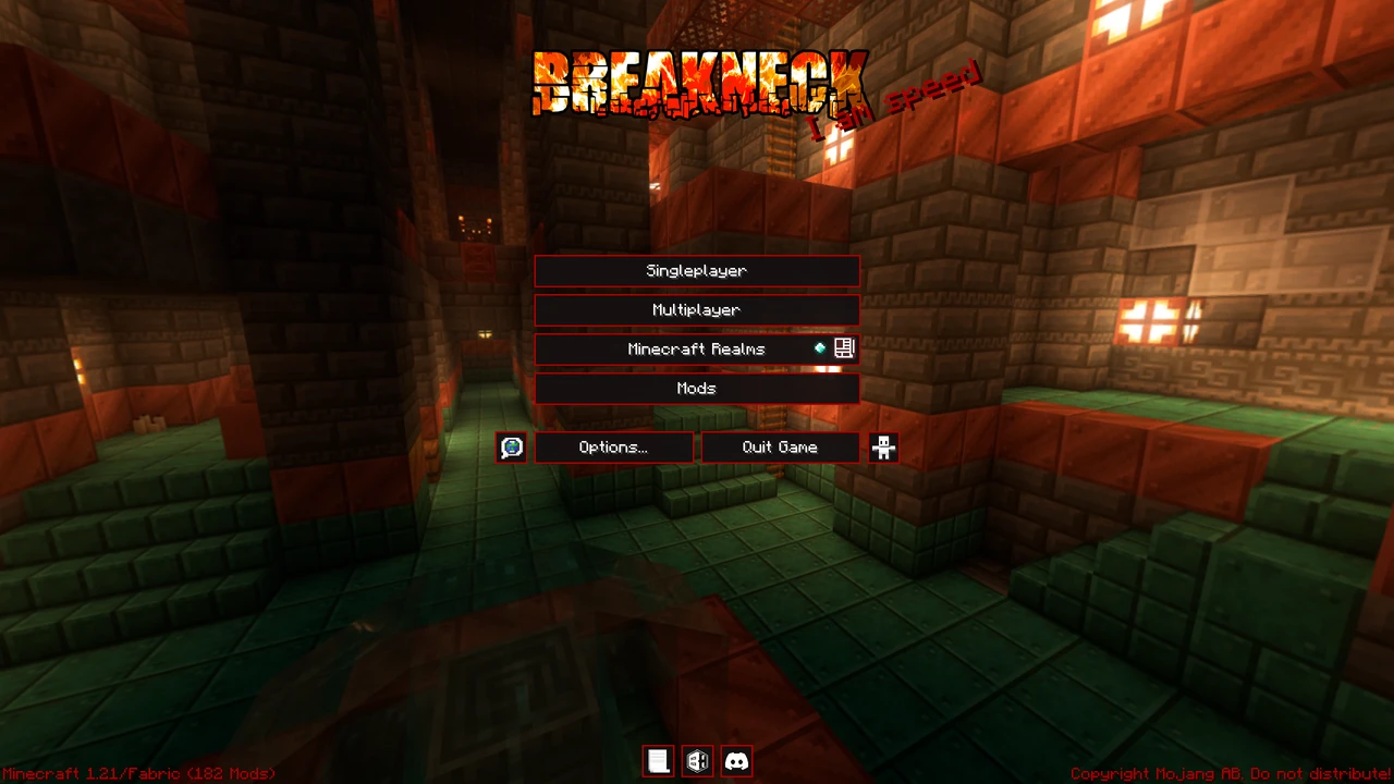 Zrzut ekranu modpacka Breakneck: Optimized | FPS Boost, Shaders & QoL (1/3)