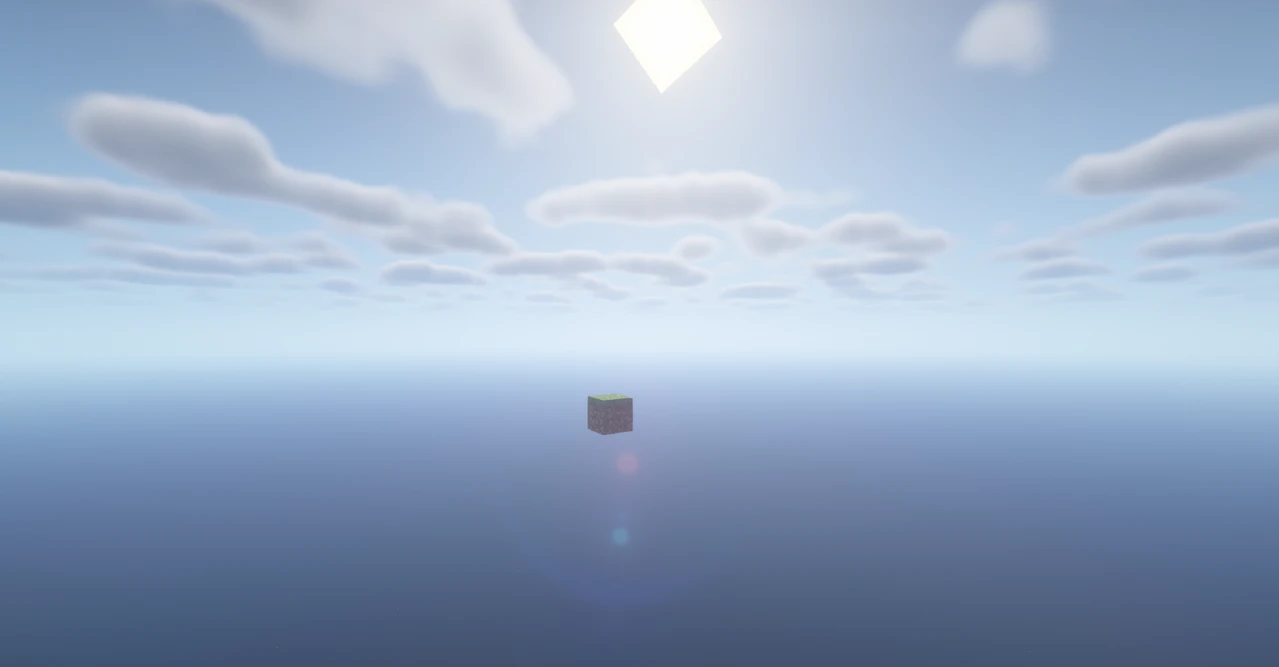 Zrzut ekranu modpacka Modded OneBlock (2/2)