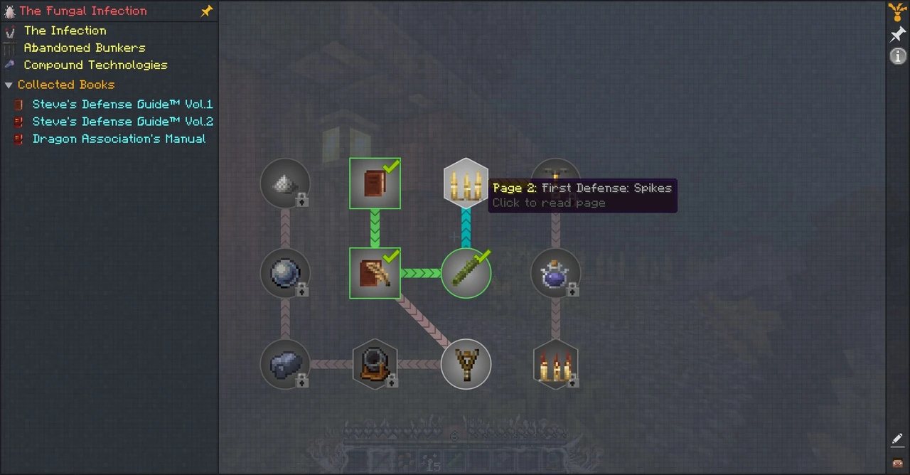Zrzut ekranu modpacka The Fungal Infection | Co-Op Base Defense (1/3)