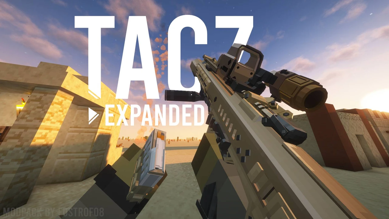 Zrzut ekranu modpacka TACZ Expanded V14 (1/3)