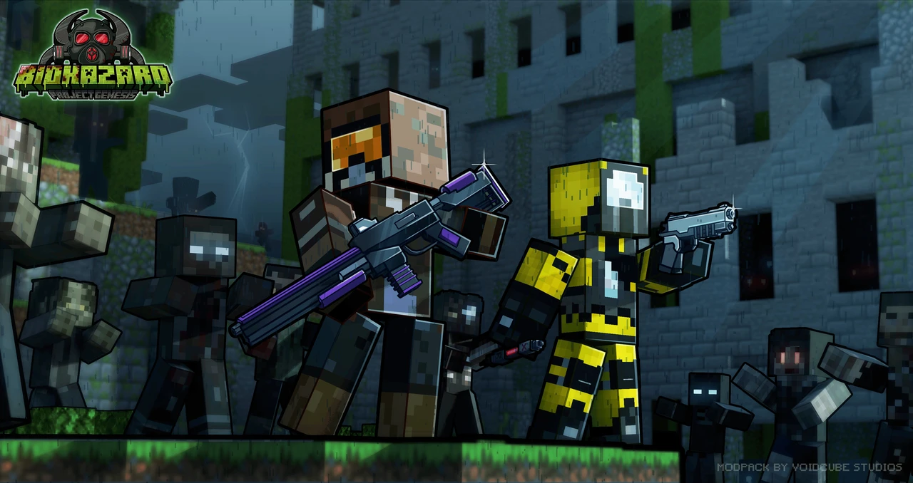Zrzut ekranu modpacka Biohazard: Project Genesis - The Ultimate Apocalypse (1/3)