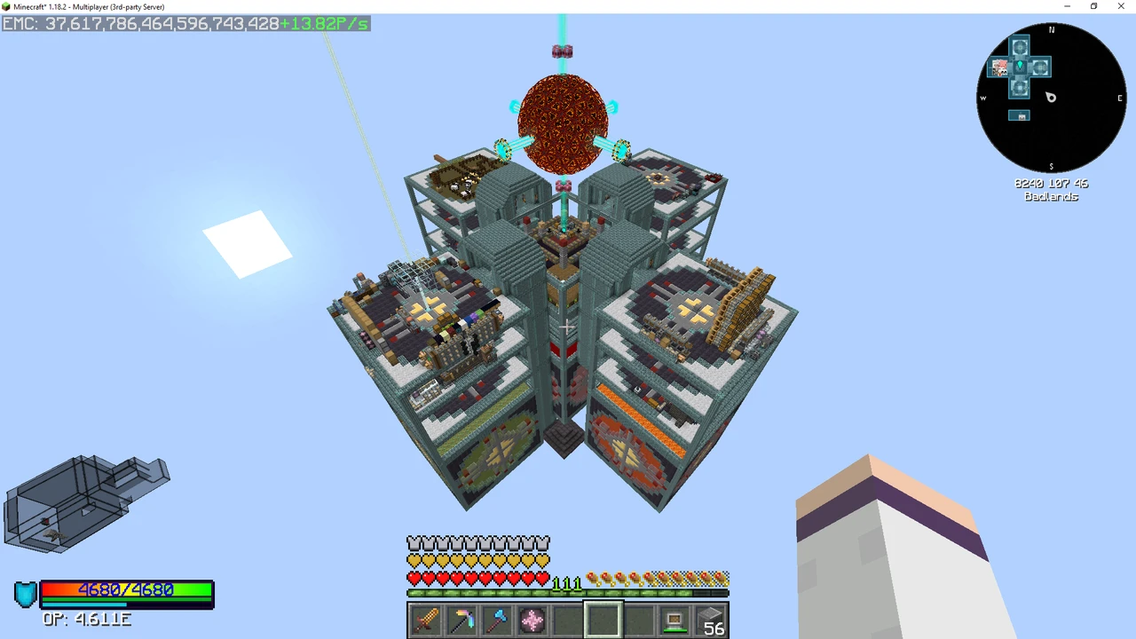 Zrzut ekranu modpacka Project Sacrifice (1/3)