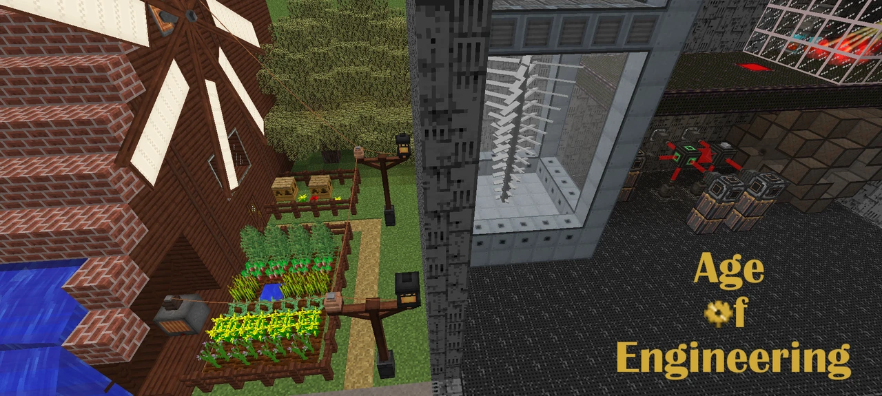 Zrzut ekranu modpacka Age of Engineering (1/1)