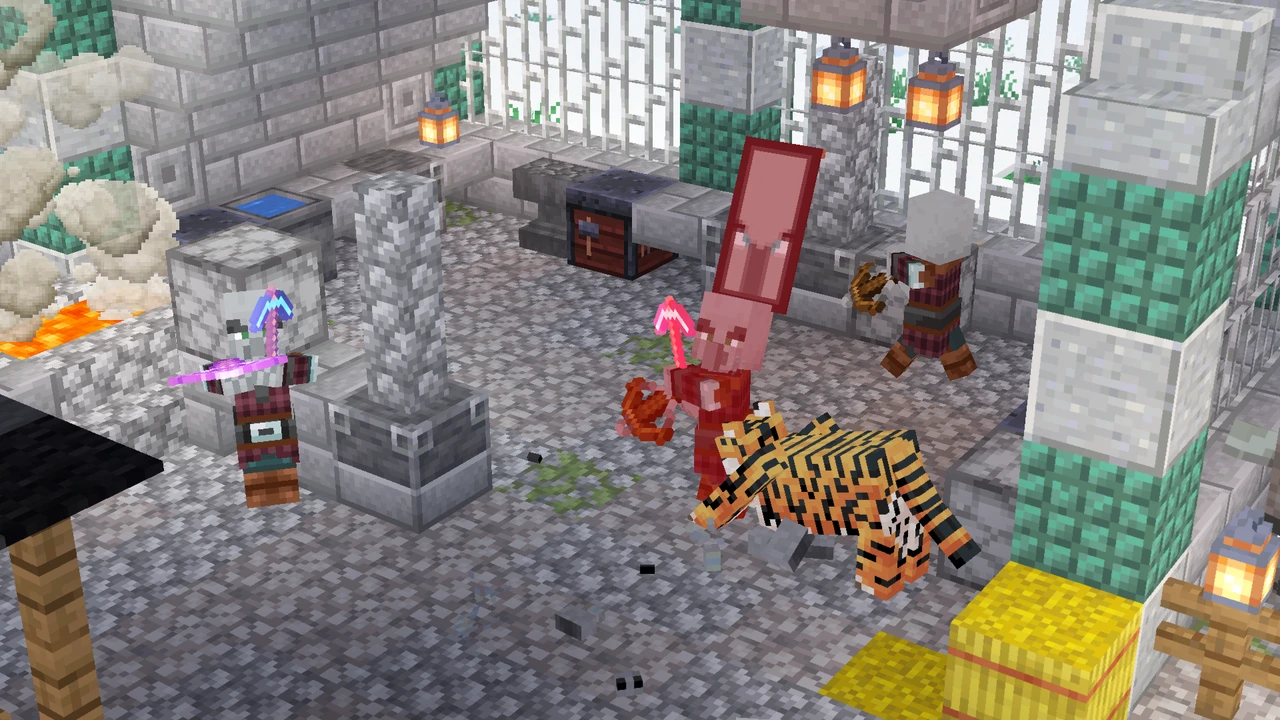 Zrzut ekranu modpacka Mineshafts & Monsters (2/3)