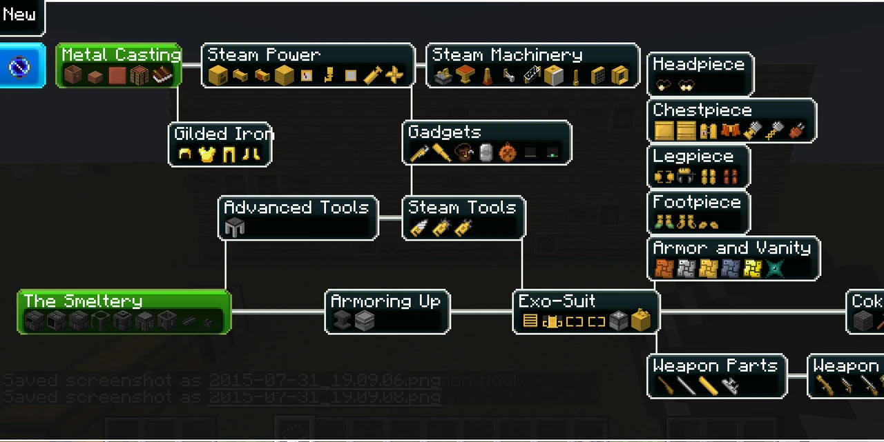 Zrzut ekranu modpacka Evolving Technology (1/1)