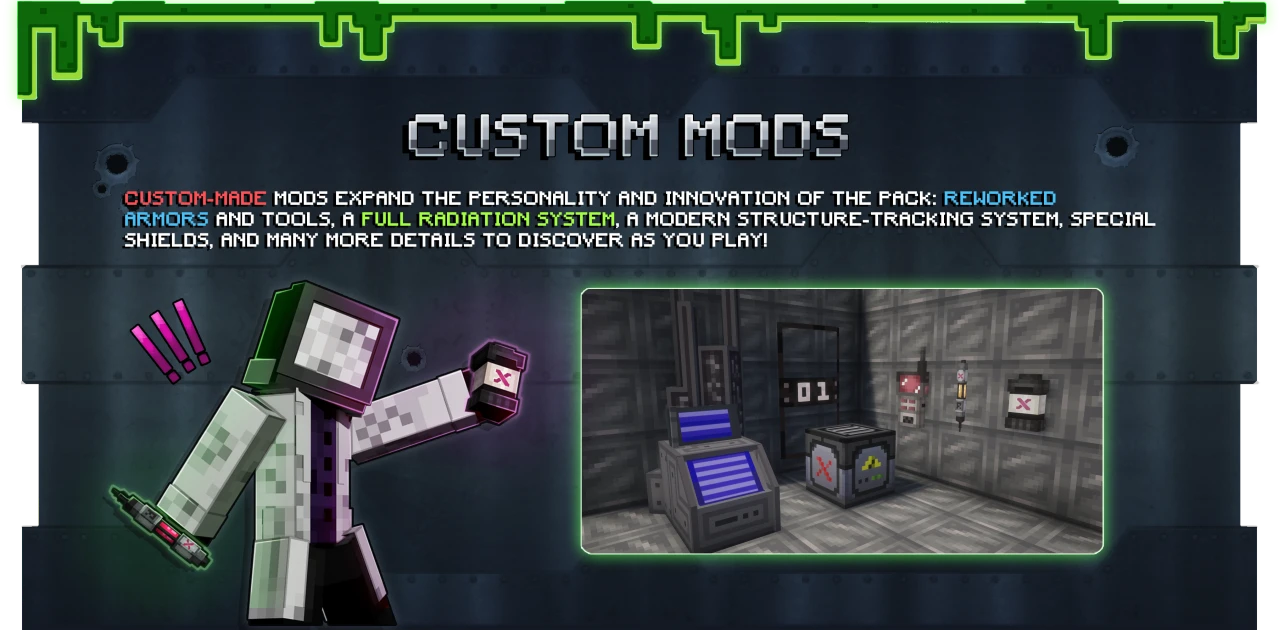 Zrzut ekranu modpacka Biohazard: Project Genesis - The Ultimate Apocalypse (3/3)