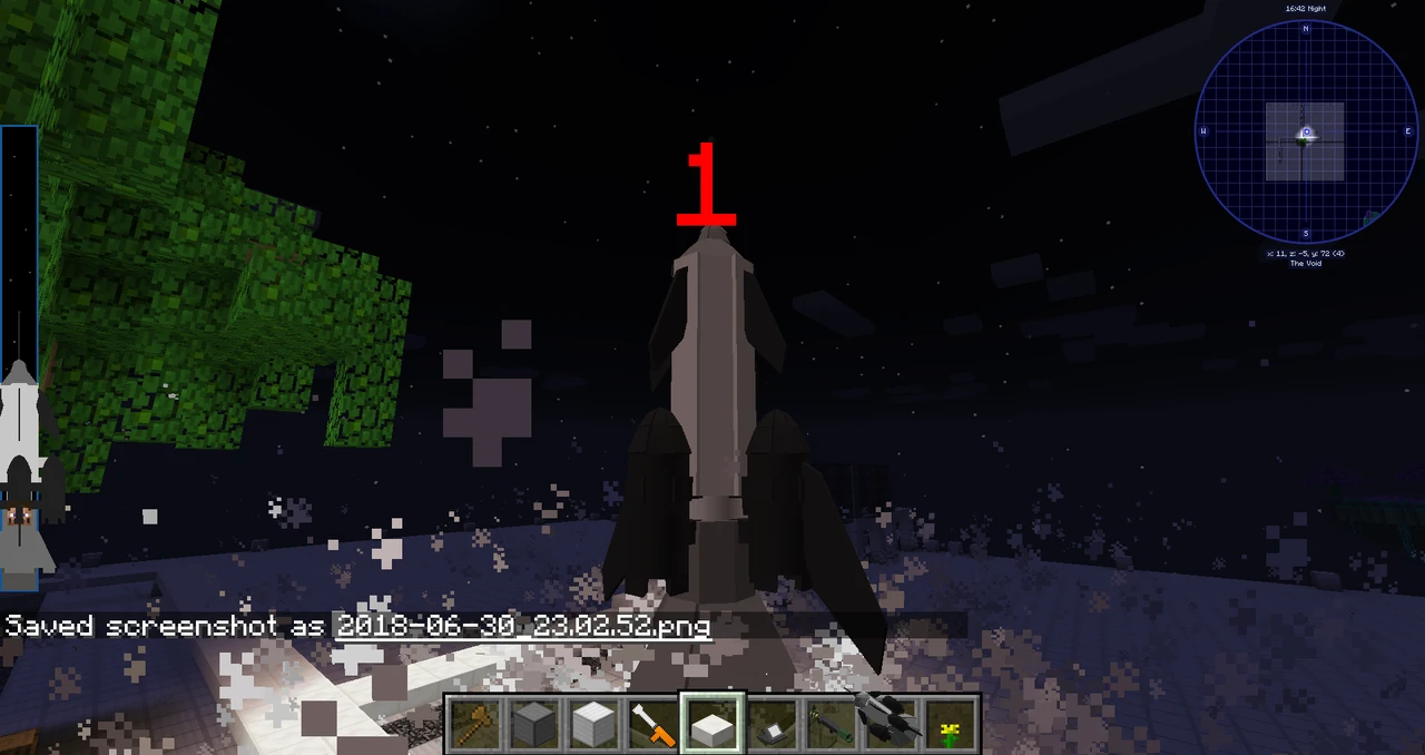 Zrzut ekranu modpacka Lapito's Galacticraft (2/3)