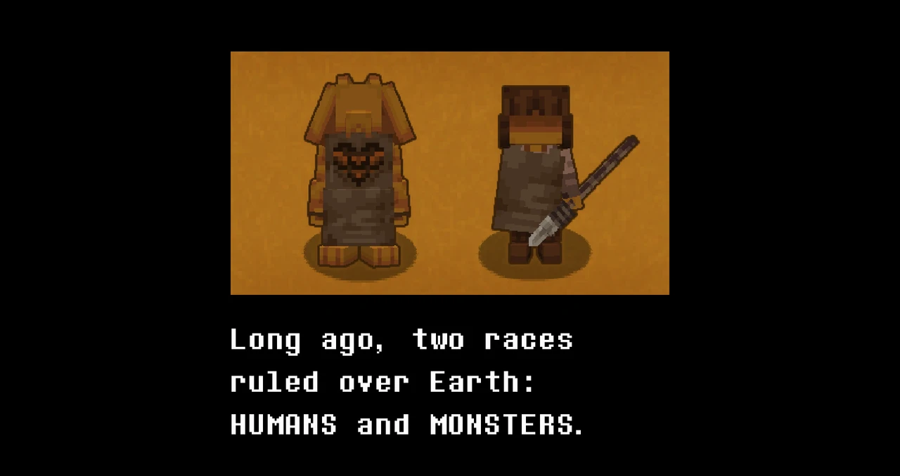 Zrzut ekranu modpacka Undertale (2/3)