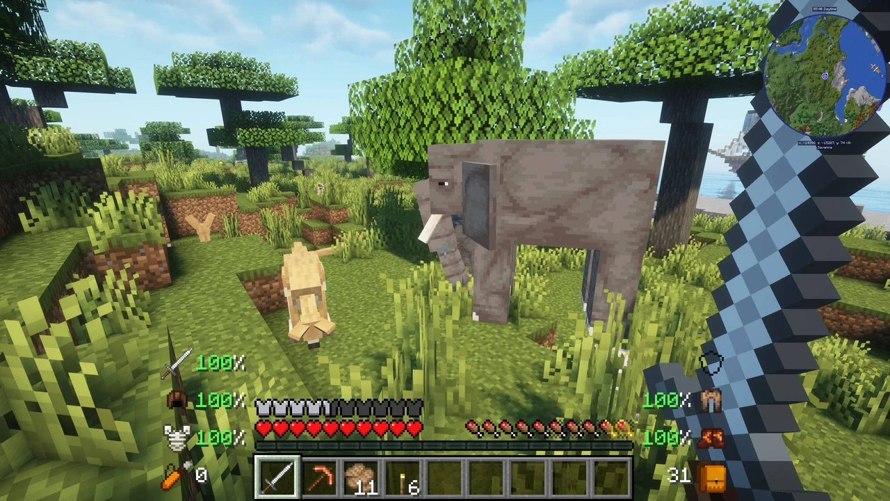 Zrzut ekranu modpacka New Simple Mods - Easy to Understand | 1.21 UPDATE! (3/3)