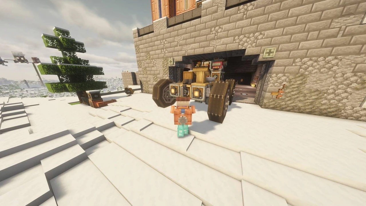 Zrzut ekranu modpacka All of Create Aeronautics (1/3)