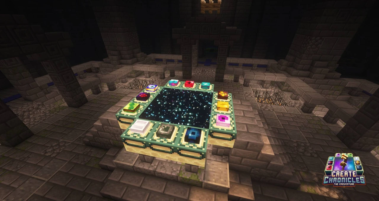 Zrzut ekranu modpacka Create Chronicles: The Endventure (2/3)
