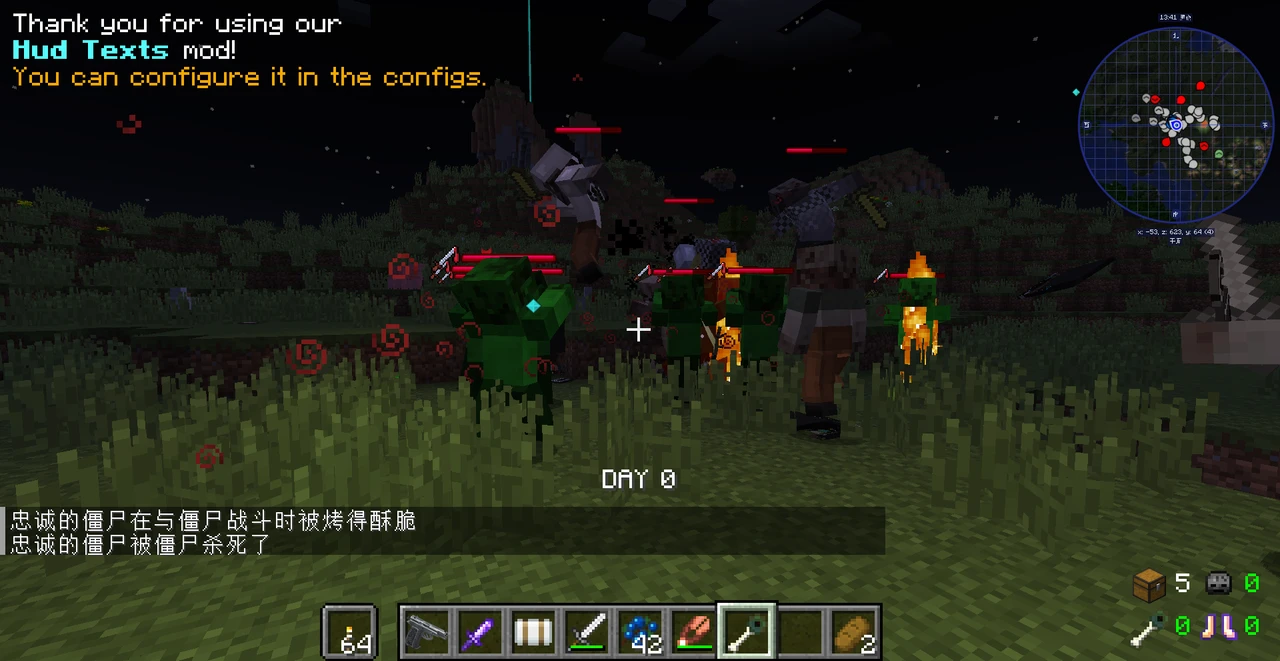 Zrzut ekranu modpacka Seven Zero Meow Team's  Zombie apocalypse  (1/3)