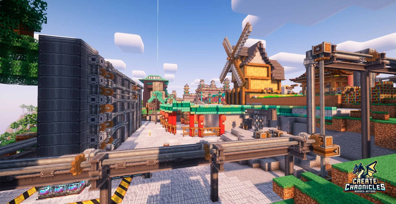 Zrzut ekranu modpacka Create Chronicles: Bosses and Beyond (1/3)