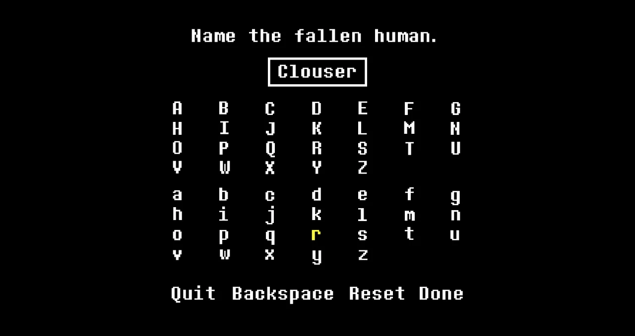 Zrzut ekranu modpacka Undertale (3/3)