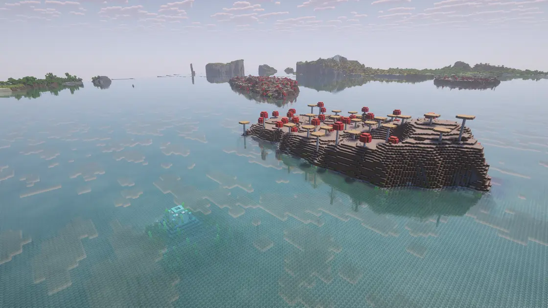 Trzy Mushroom Islandy dla trzech graczy