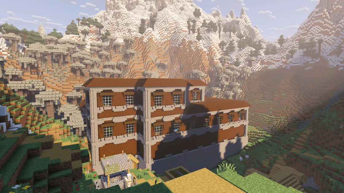 Woodland Mansion, wioska i Ancient City w jednej dolinie
