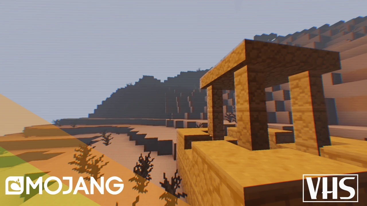 Zrzut ekranu modpacka Minecraft VHS (3/3)