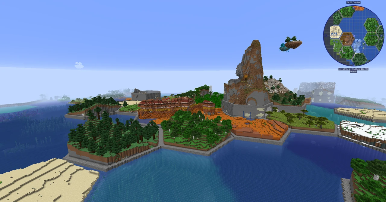Zrzut ekranu modpacka Techopolis (1/3)