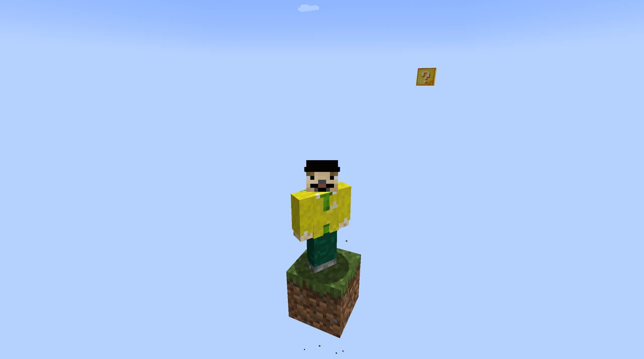 Zrzut ekranu modpacka One Lucky Block - Skyblock / OneBlock with Dimensions (1/1)