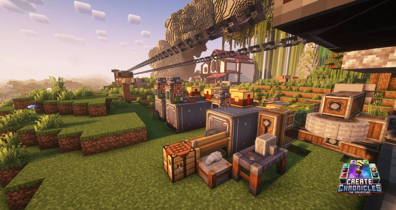 Zrzut ekranu modpacka Create Chronicles: The Endventure (1/3)